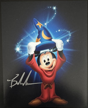 Bret Iwan Mickey Mouse Signed Autograph Signature 8x10 Matte Photograph COA