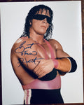 Bret Hitman Hart WWE Signed Autographed Signature 8x10 Matte Photograph COA