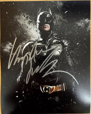 Christian Bale Signed Autograph 8x10 Matte The Dark Knight Photograph COA