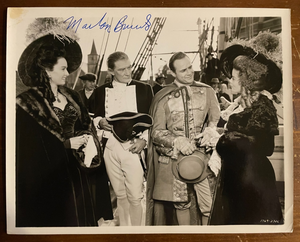 Barbara Streisand Marlon Brando Signed Autograph Signature 10x8 Hello, Dolly!