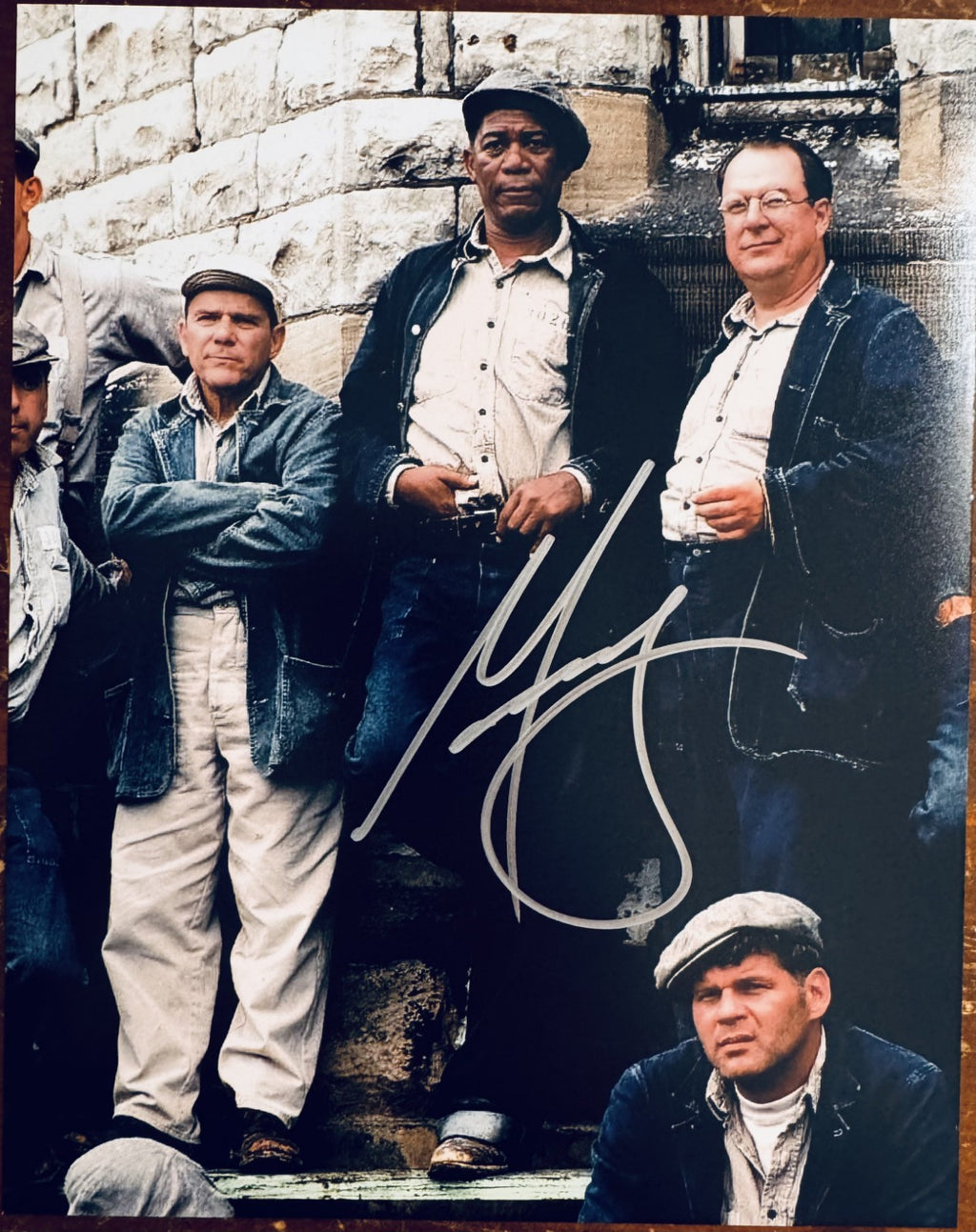 Morgan Freeman Shawshank Redemption Signed Autographed 8x10 Matte Photograph COA