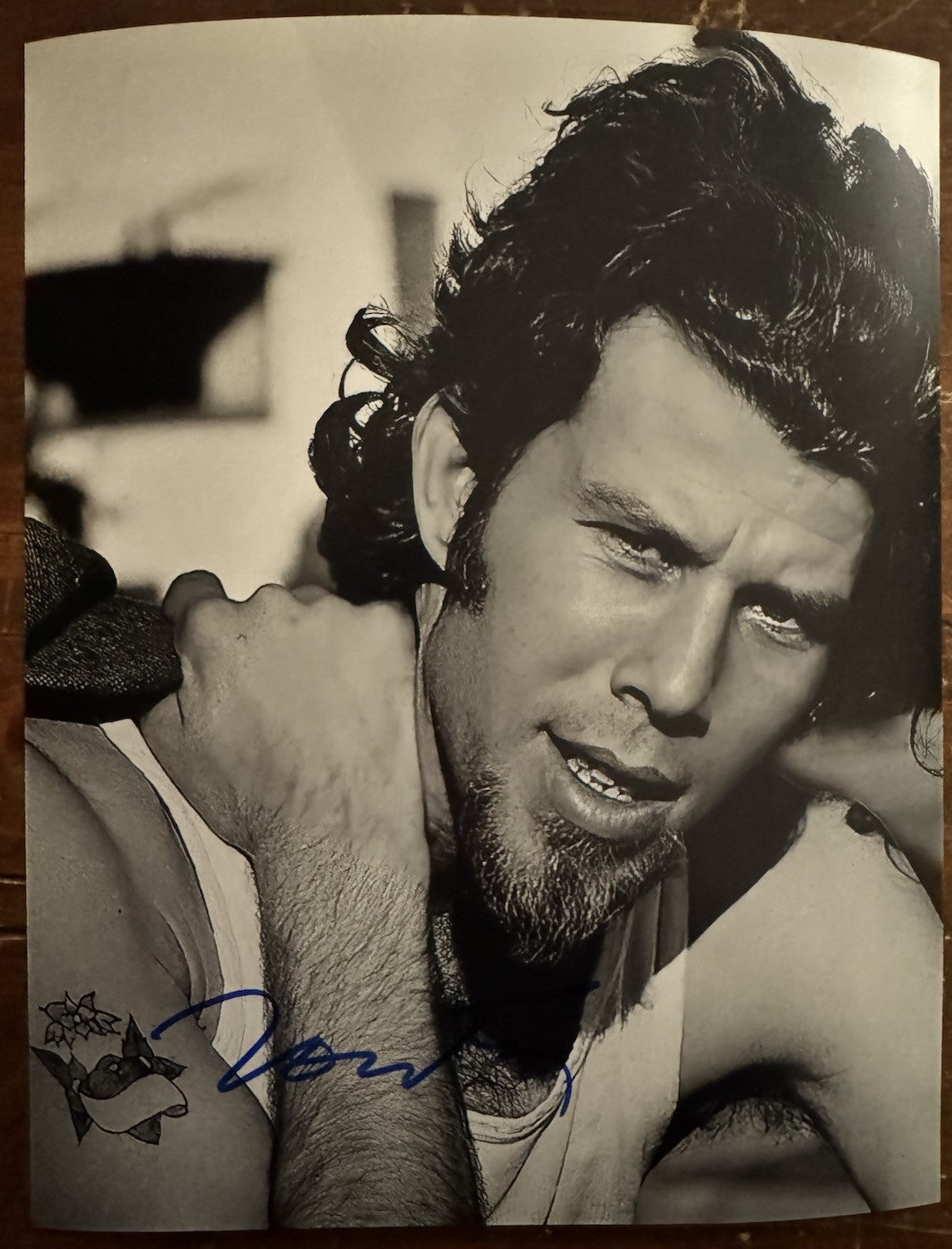 Tom Waits Signed Autographed Signature 8x10 Matte Photograph COA