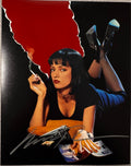 Uma Thurman Pulp Fiction Signed Autographed Signature 8x10 Matte Photograph COA