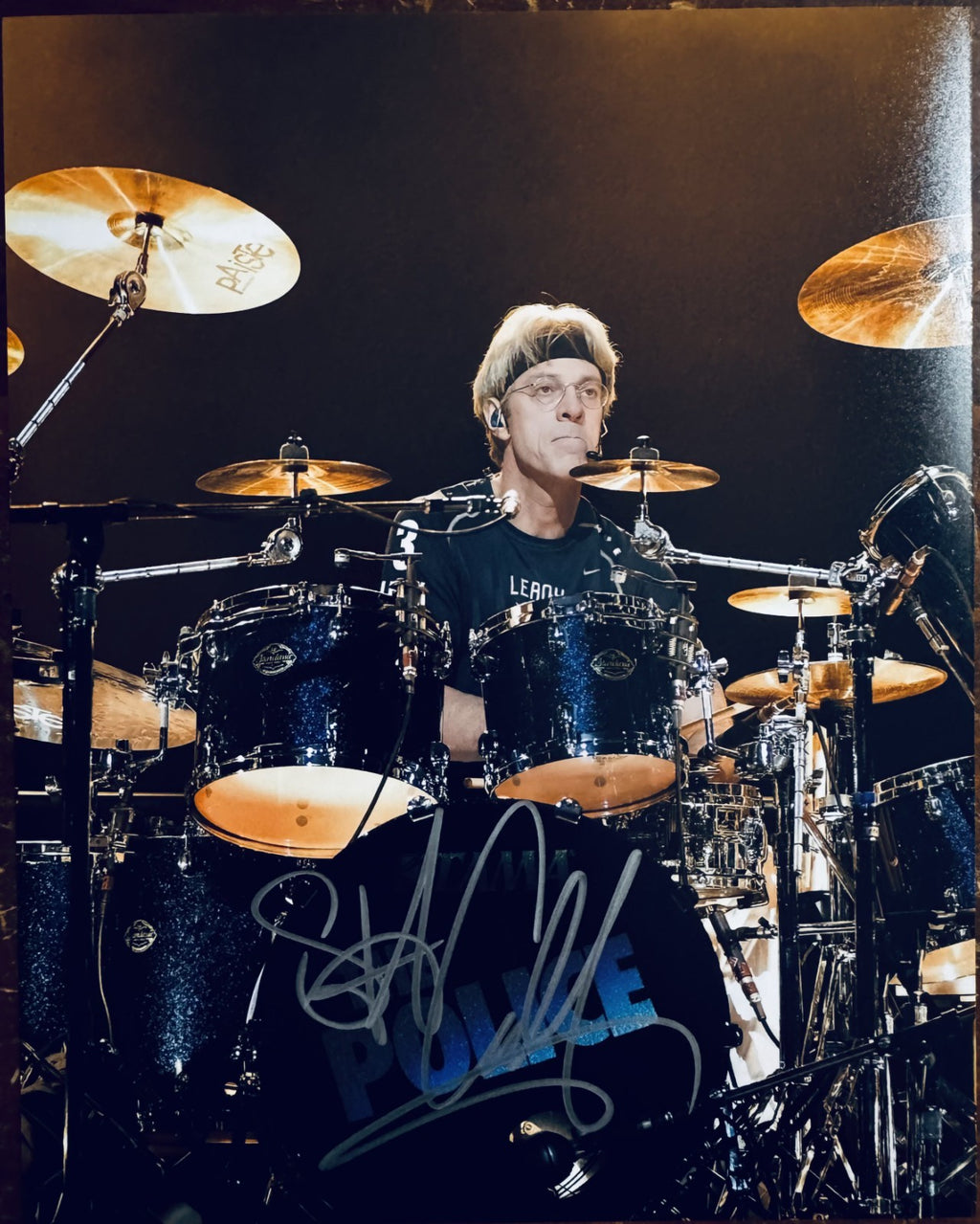 Stewart Copeland Police Signed Autographed Signature 8x10 Matte Photograph COA