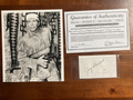 Alan Ladd & Jay Silverheel Signed Autograph Signatures 3x5 Index Saskatchewan