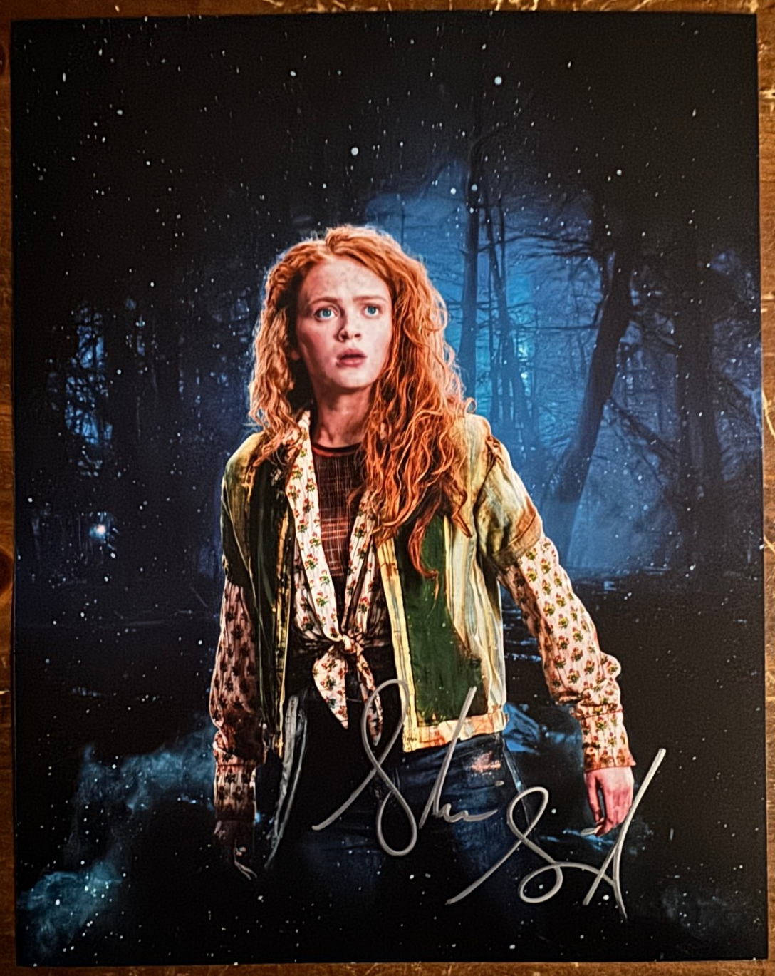 Sadie Sink as Max Mayfied Autographed Signature 8x10 Matte Stranger Things COA