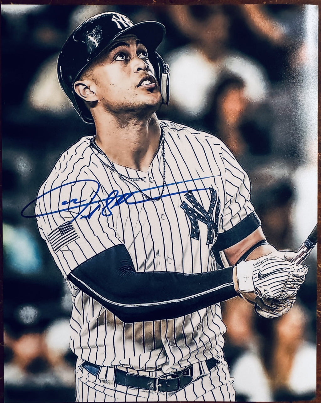 Giancarlo Mike Stanton Signed Autographed Signature 8x10 Matte Photograph COA