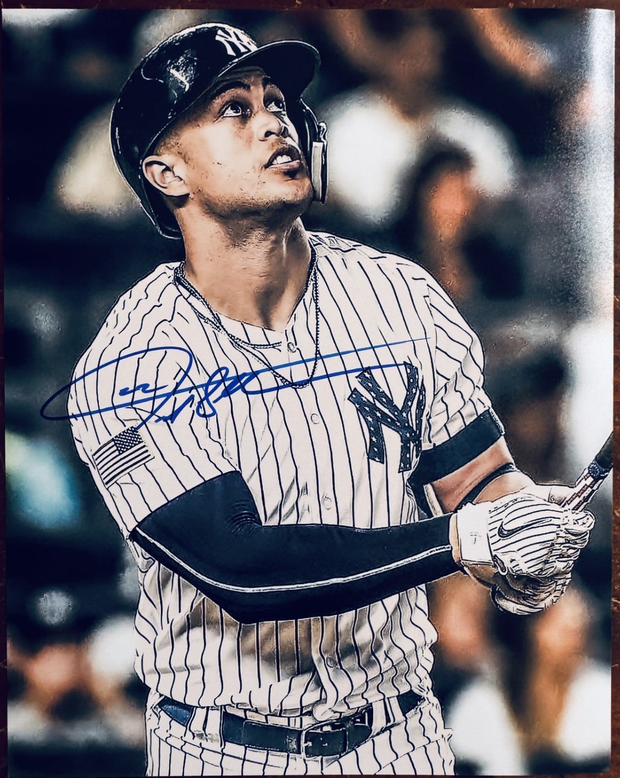 Giancarlo Mike Stanton Signed Autographed Signature 8x10 Matte Photograph COA