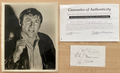 Nick Adams The Rebel Signed Autograph Signature Index Card 3x5 COA