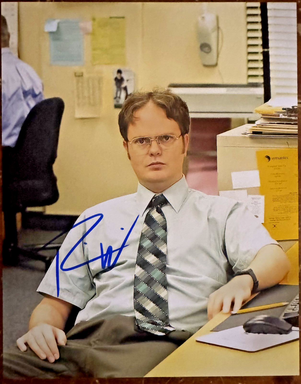 Rainn Wilson The Office Signed Autographed Signature 8×10 Matte Photograph