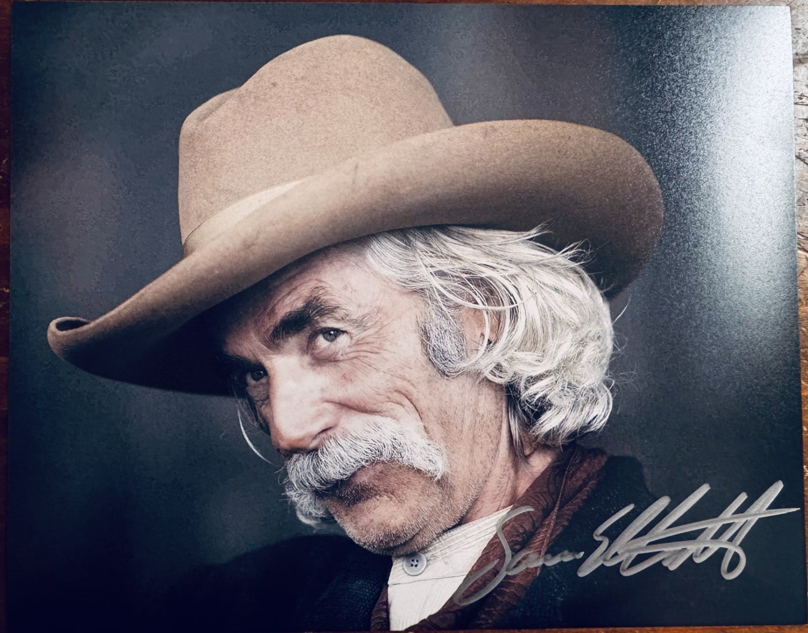 Sam Elliot Signed Autographed Signature 8x10 Matte Photograph COA