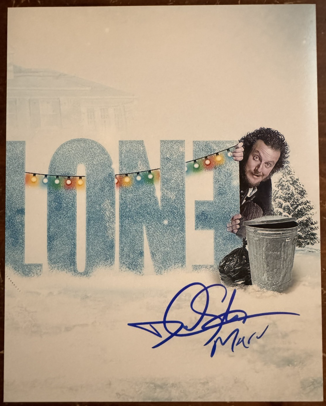 Daniel Stern Signed Autographed Signature 8x10 Matte Home Alone Photograph COA