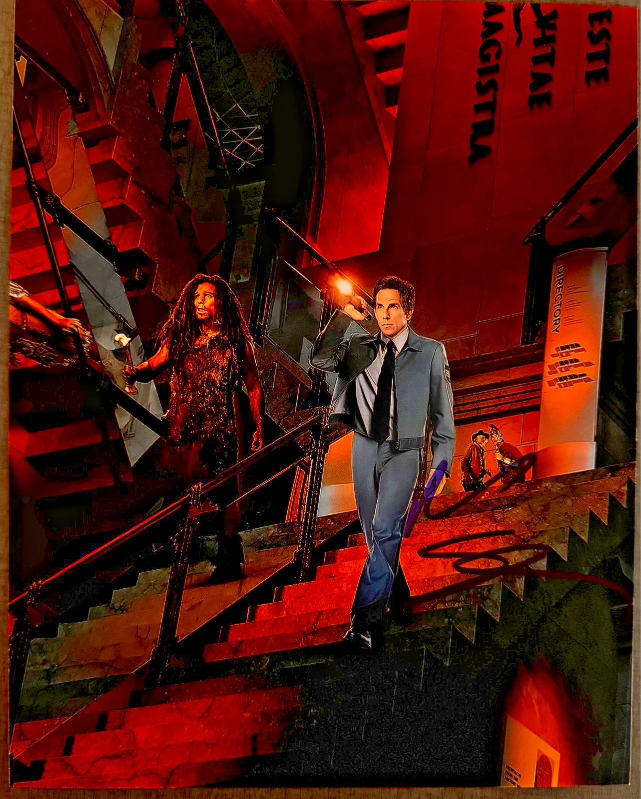 Ben Stiller Night at the Museum Signed Autographed 8x10 Matte Photograph COA