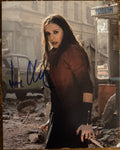 Elizabeth Olsen Avengers Signed Autographed Signature 8x10 Matte Photograph COA