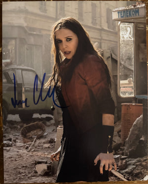 Elizabeth Olsen Avengers Signed Autographed Signature 8x10 Matte Photograph COA