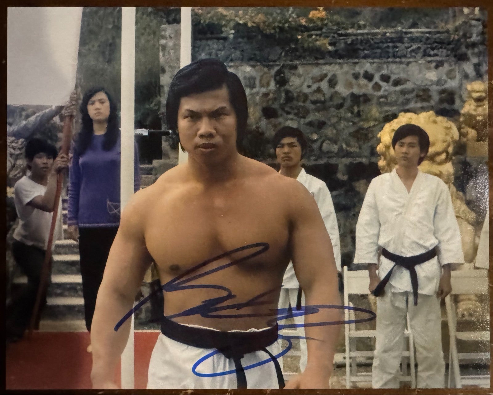 Bolo Yeung Enter The Dragon Signed Autographed Signature 8×10 Matte Photograph