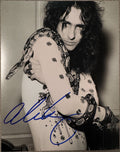 Alice Cooper Signed Autograph Signature 8x10 Matte Photograph COA