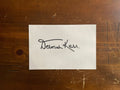 Deborah Kerr Signed Autograph Signature 4x6 Index Card