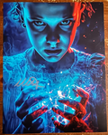 Millie Bobby Brown Eleven Autographed Signature 8x10 Matte Stranger Things COA