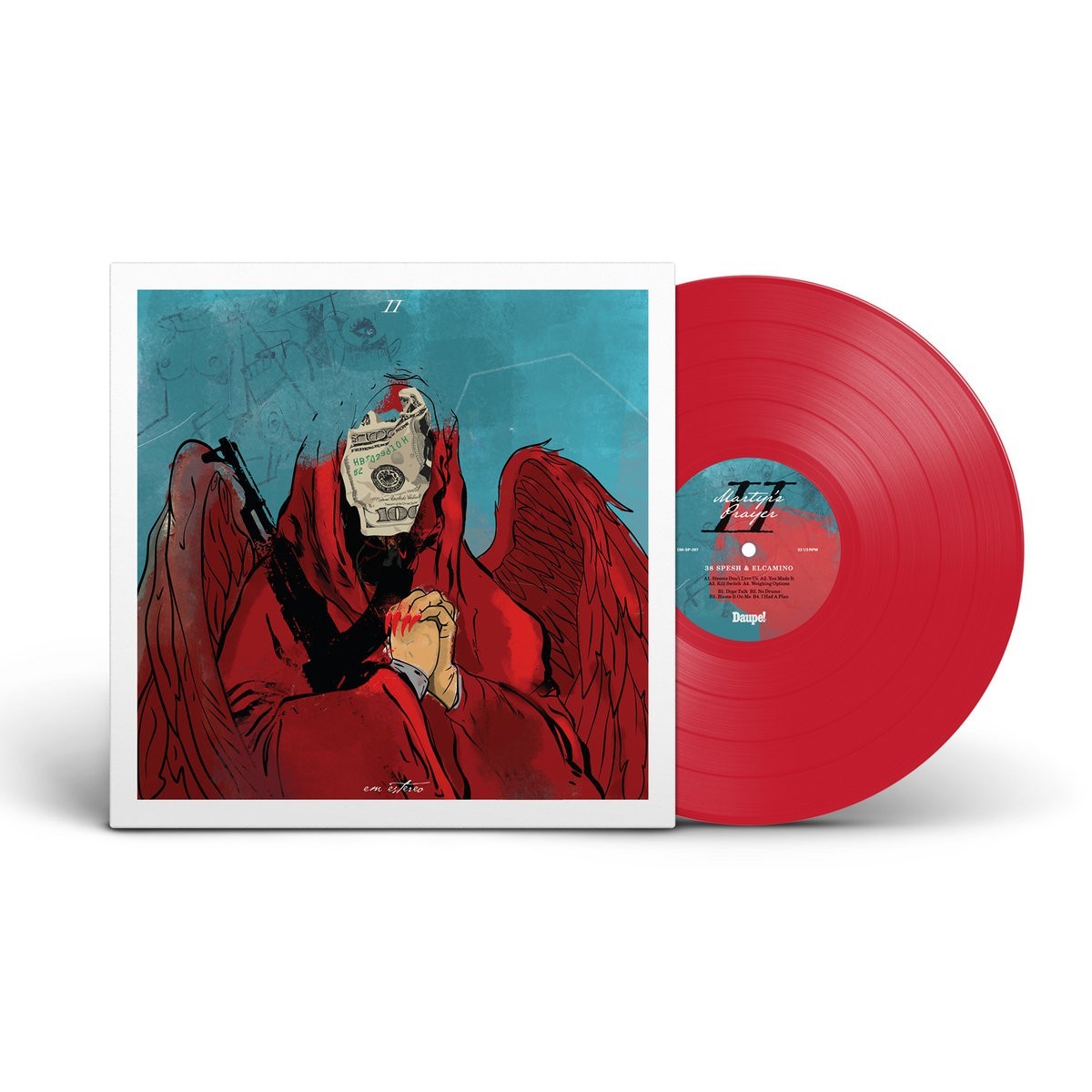 IN HAND 38 Spesh & El Camino LP Martyr's Prayer 2 Red COLOR Vinyl Record /100