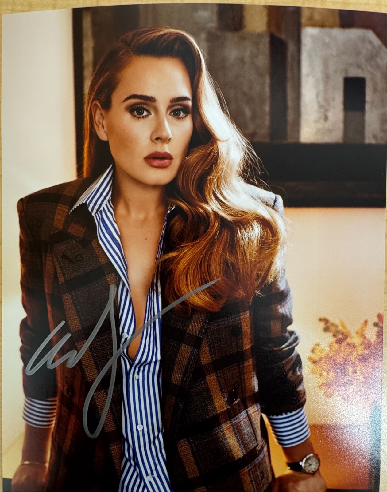 Adele Signed Autograph Signature 8x10 Matte Photograph COA