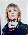 Chrissie Hynde Pretenders Signed Autographed Signature 8x10 Matte Photograph COA
