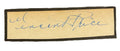 Vincent Price Signed Autograph Signature 3x.75 Vintage Cut Paper