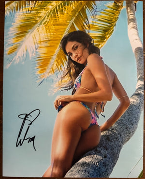 Lily Aldridge Victoria's Secret Signed Autographed Signature 8x10 Matte COA