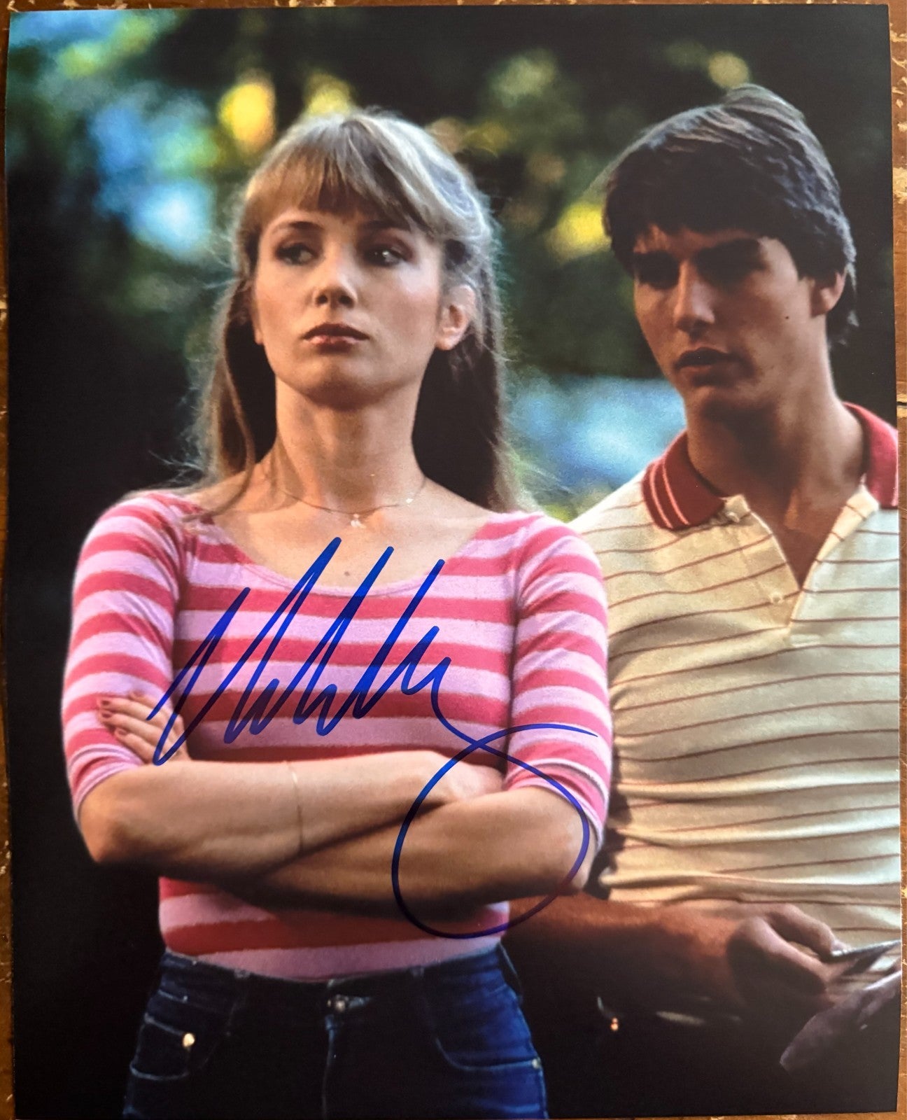 Rebecca De Mornay Risky Business Signed Autographed 8x10 Matte Photograph COA