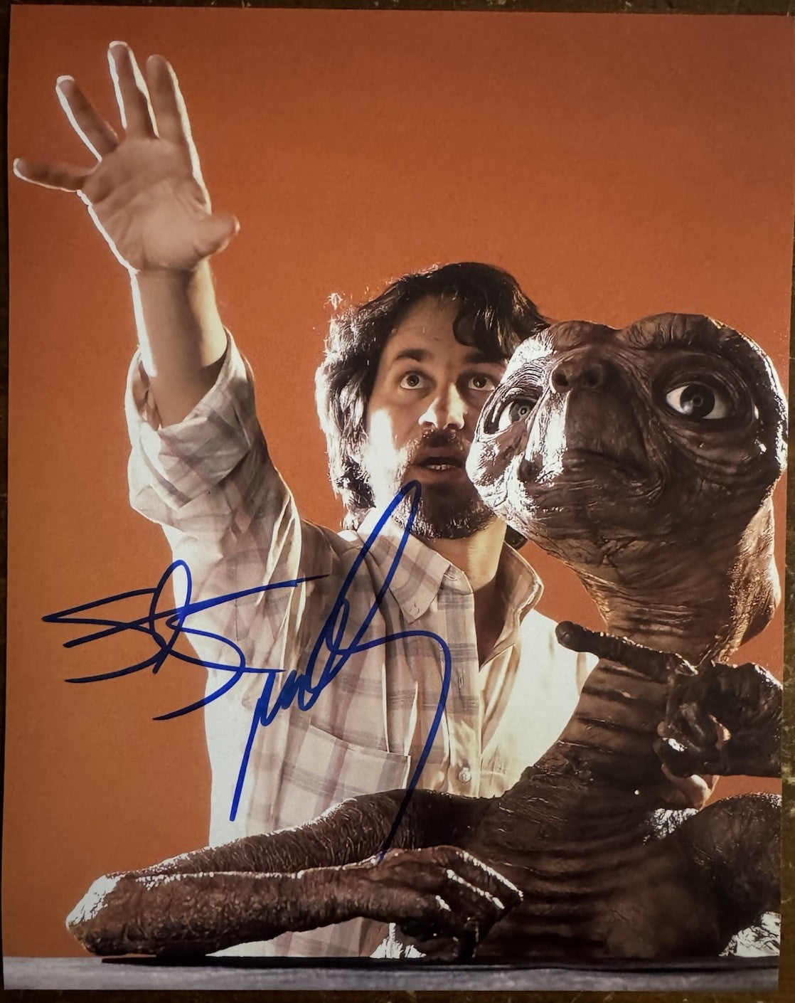 Steven Spielberg ET Signed Autograph Signature 8x10 Matte Photograph COA