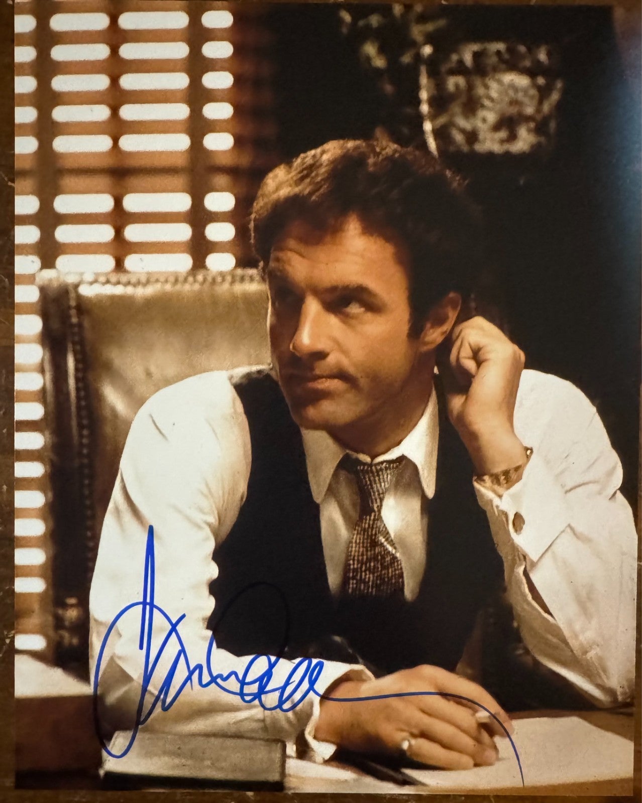 James Caan Godfather Signed Autograph Signature 8x10 Matte Photograph COA