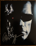 Arnold Schwarzenegger The Terminator Signed Autographed Signature 8x10 Matte COA