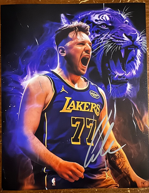 Luka Doncic signed Autographed Signature 8x10 Matte Photograph COA