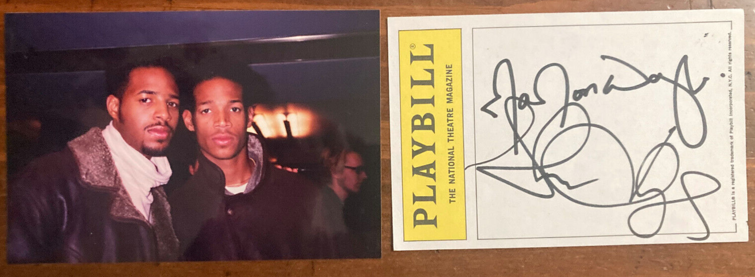 Wayan Brothers Signed Autograph Signatures Keenen, Shawn, Marlon, Damon 5.5x3.75