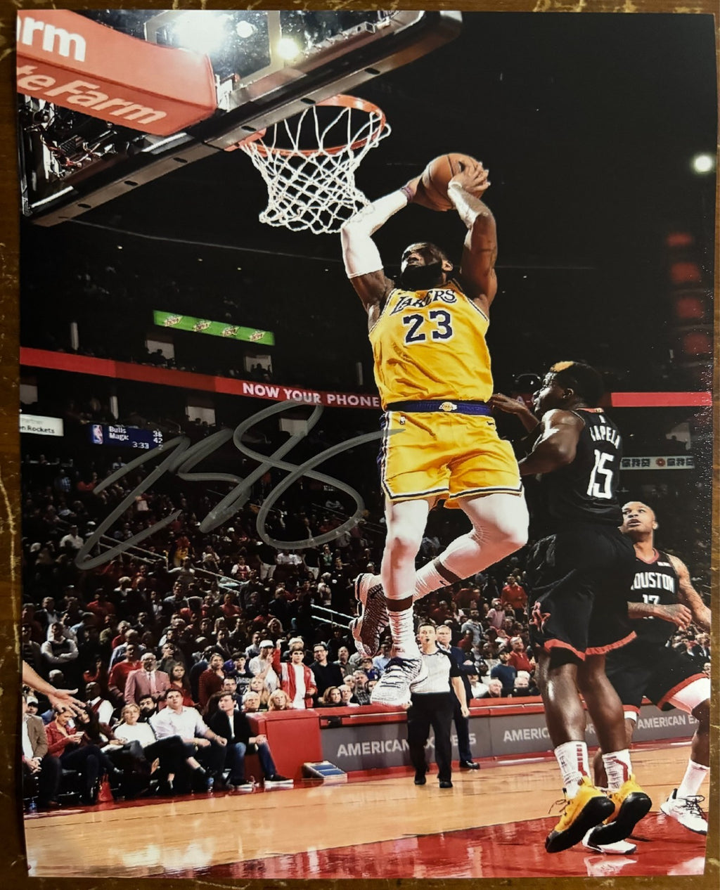 Lebron James LA Lakers Signed Autographed Signature 8x10 Matte Photograph COA