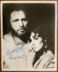 Elizabeth Taylor & Richard Burton signed Autograph Signatures 8x10 Photograph