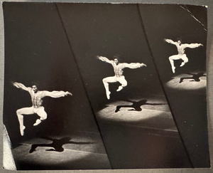 Rudolf Nureyev Ballet Leap Sequence Photo ?intage Motion Study Rare Print