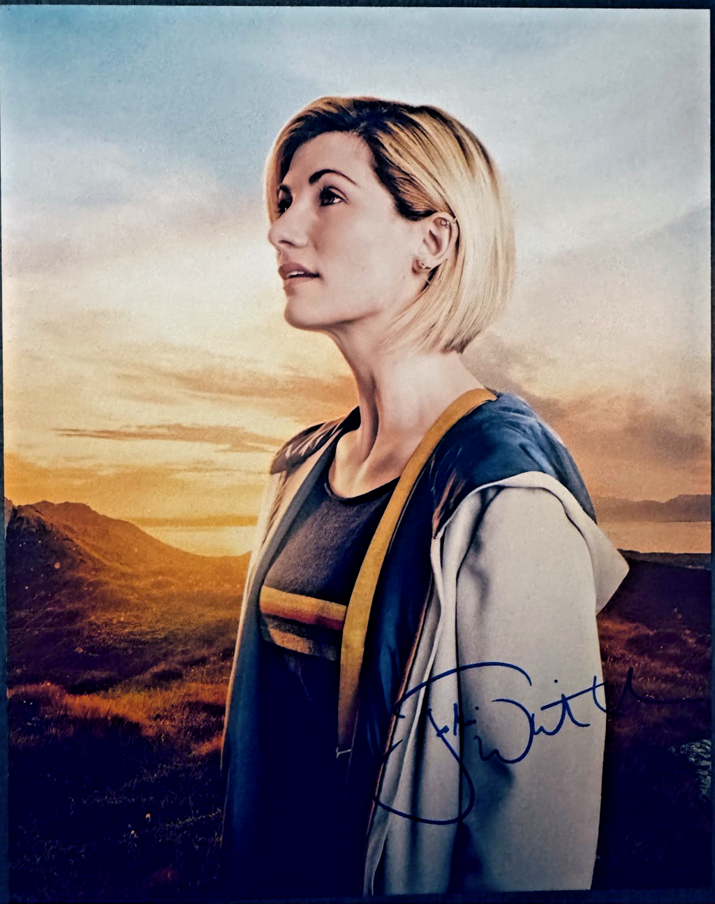 Jodie Whittaker Dr. Who Signed Autographed Signature 8x10 Matte Photograph COA