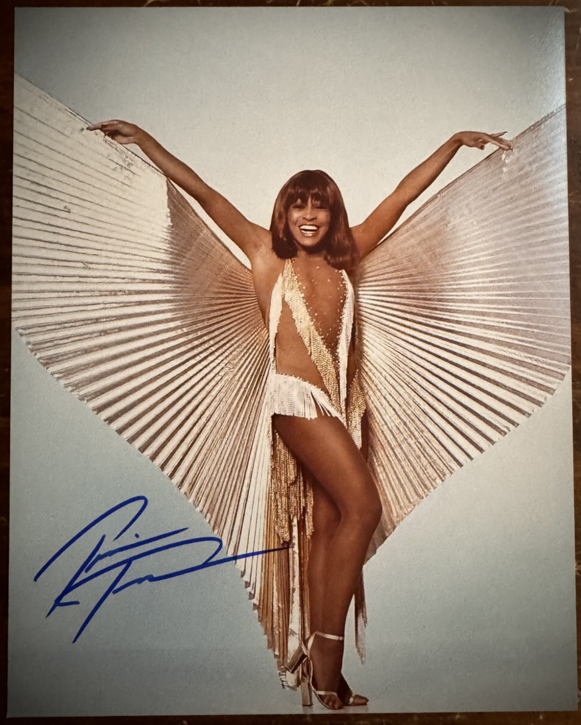 Tina Turner Signed Autographed Signature 8x10 Matte Photograph COA