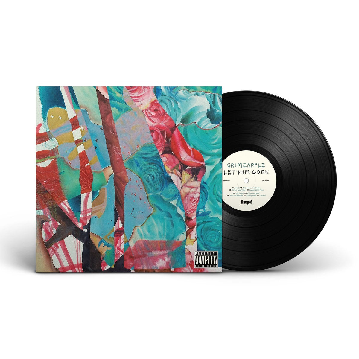 IN HAND!! Crimeapple Let Him Cook Light Blue Vinyl Record Numbered 61/100 Daupe!