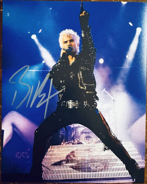 Billy Idol Signed Autographed Signature 8x10 Matte Photograph COA