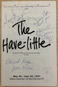 Marisol Massey Signed autograph Signature 5.5x8.5 The Have-Little Play Brochure+