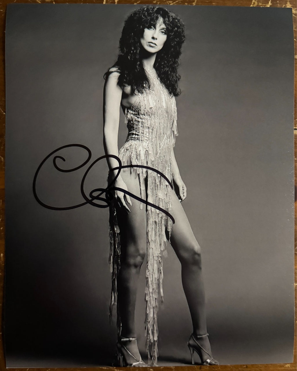Cher signed Autographed Signature 8x10 Matte Photograph COA