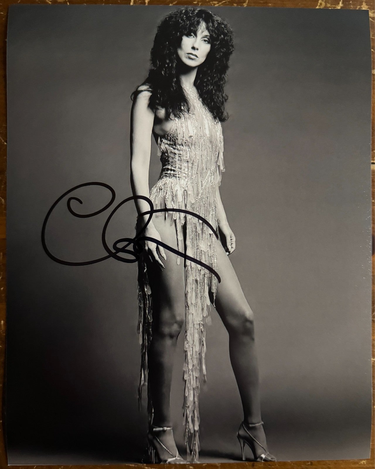 Cher signed Autographed Signature 8x10 Matte Photograph COA