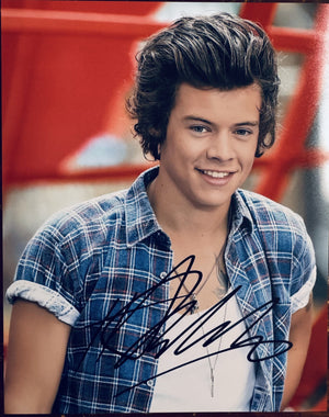Harry Styles Signed Autographed Signature 8x10 Matte Photograph COA