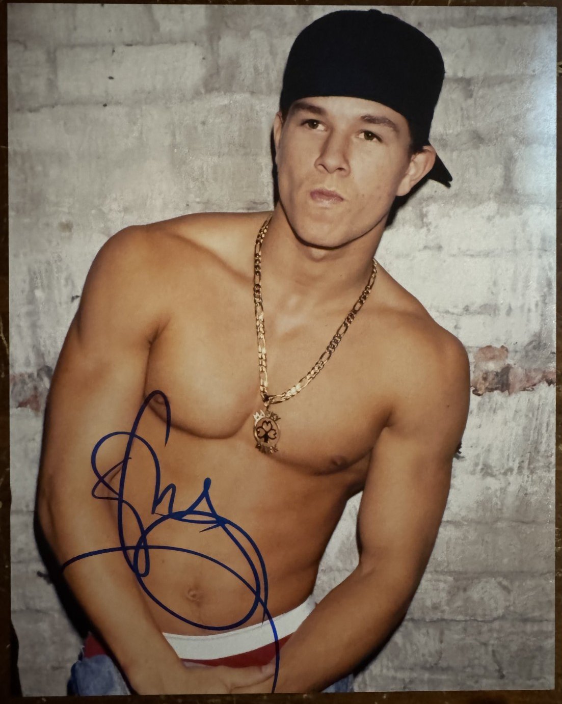 Mark Wahlberg Marky Mark Signed Autographed Signature 8x10 Matte Photograph COA