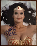Lynda Carter signed Autographed Signature 8x10 Matte Wonderwoman Photograph COA