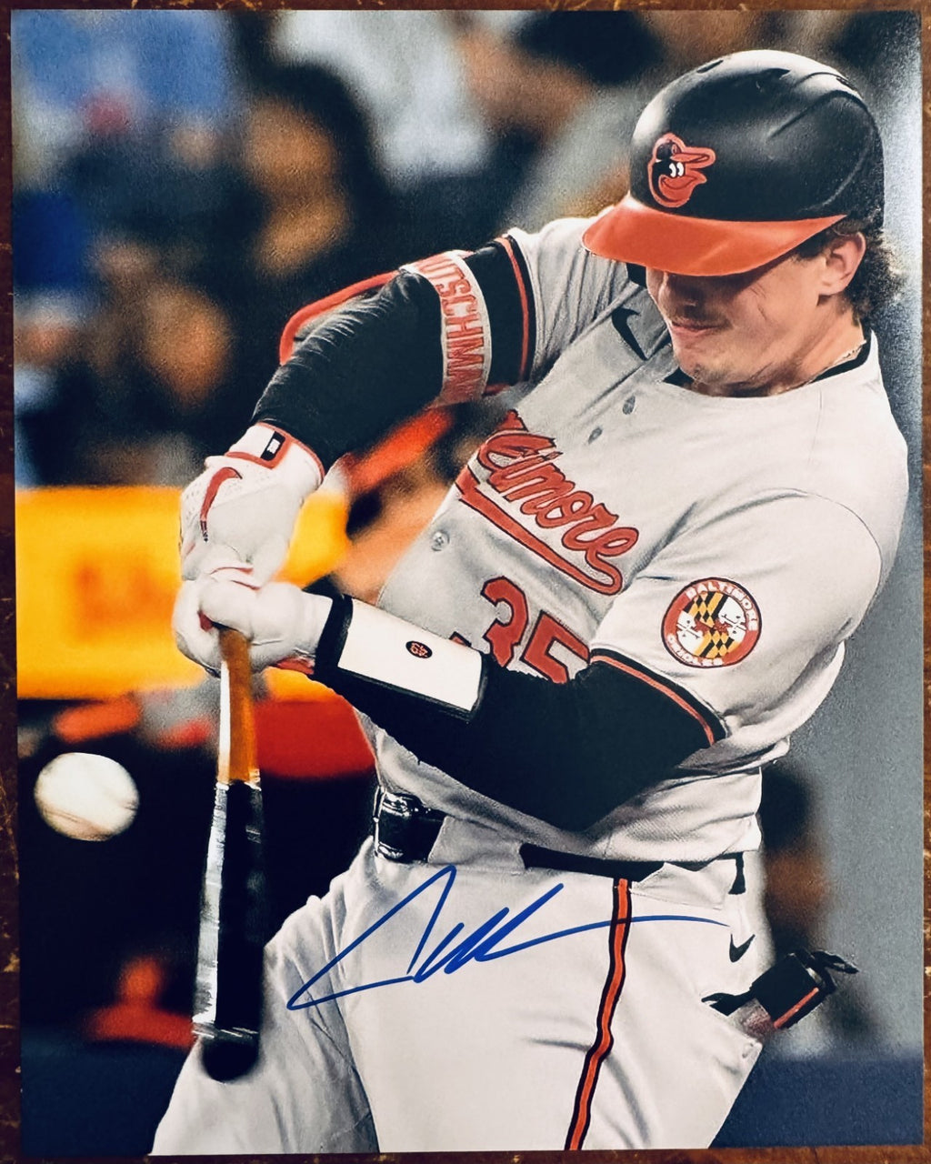 Adley Rutschman Orioles Signed Autographed Signature 8x10 Matte Photograph COA