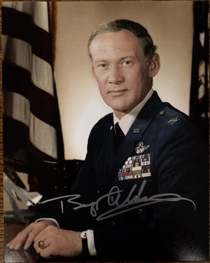 Buzz Aldrin NASA Signed Autographed Signature 8x10 Matte Photograph COA