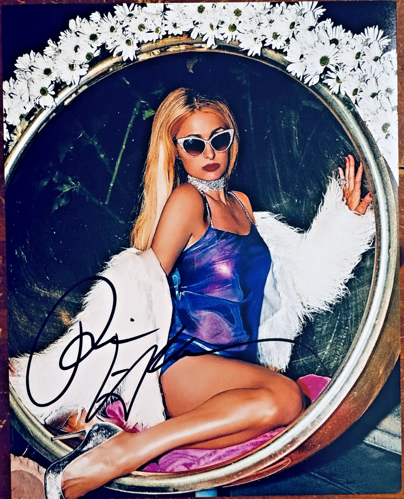 Paris Hilton Signed Autographed Signature 8x10 Matte Photograph COA